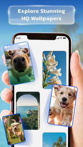 Transparent Live Wallpaper HD ekran görüntüsü