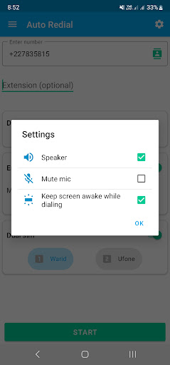 Auto Redial - Call Redialer ekran görüntüsü