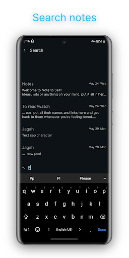 Note Safe - Private Notepad ekran görüntüsü