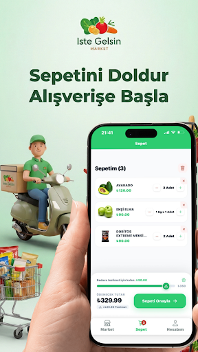 İste Gelsin Market ekran görüntüsü