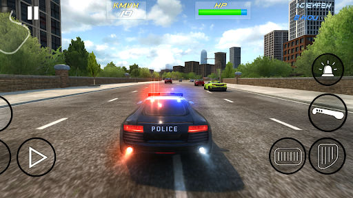 Luxury Police Car Racing Chase ekran görüntüsü