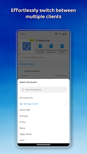 Servicedesk Plus MSP | Cloud ekran görüntüsü