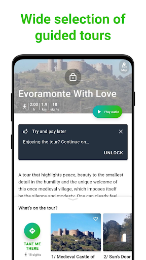Evoramonte SmartGuide ekran görüntüsü