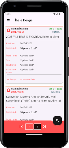 İhale Dergisi ekran görüntüsü