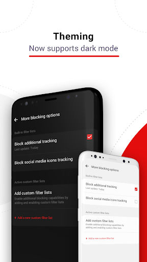 Samsung Internet için AdBlock ekran görüntüsü