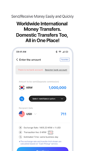 Hanpass - Overseas Remittance ekran görüntüsü