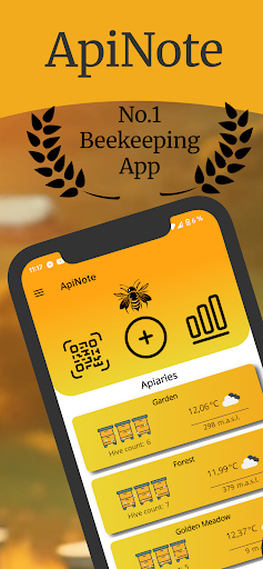ApiNote Beekeeping Apiary Book ekran görüntüsü