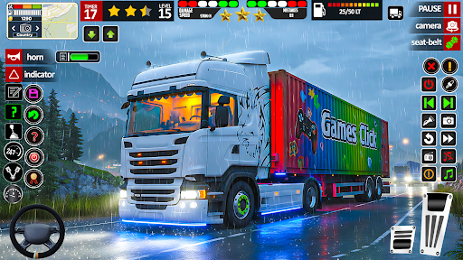 Cargo Truck Simulator Game ekran görüntüsü