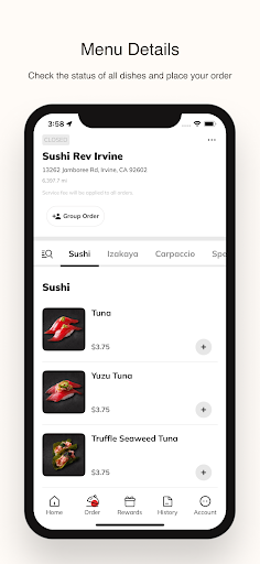 Sushi Rev ekran görüntüsü