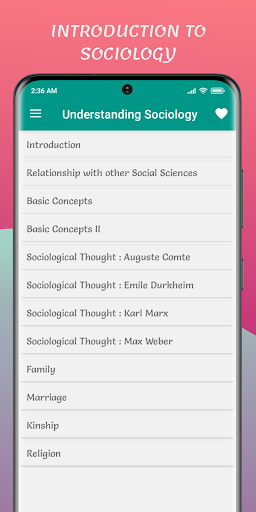 Understanding Sociology ekran görüntüsü