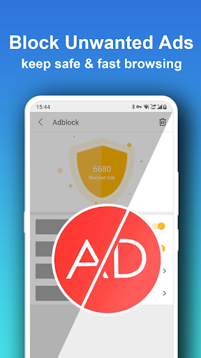 Pure Web Browser-Ad Blocker ekran görüntüsü
