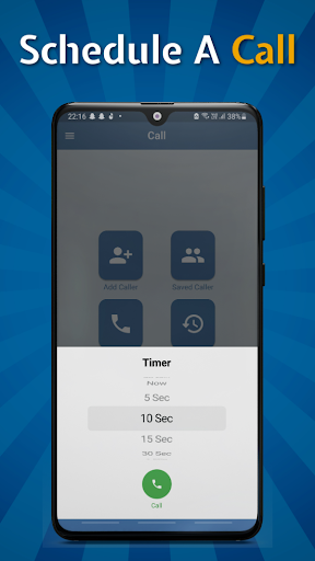 Sahte arama - Telefon şaka ekran görüntüsü