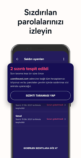 Avast Antivirüs & Güvenlik ekran görüntüsü