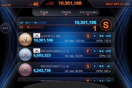 BEAT MP3 2.0 - Rhythm Game ekran görüntüsü