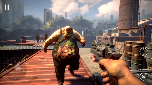 Zombie Harbor: Çevrimdışı FPS ekran görüntüsü
