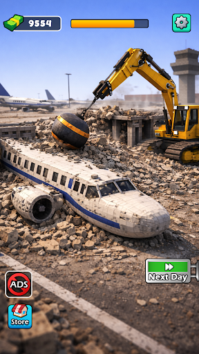 City Airport Tear Down 3D ekran görüntüsü