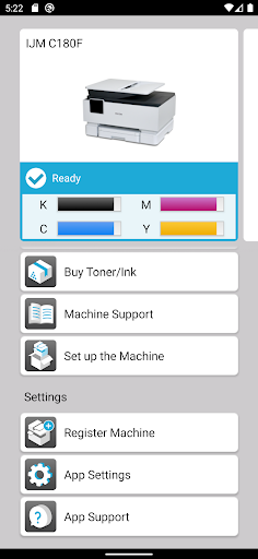 RICOH Support Station ekran görüntüsü