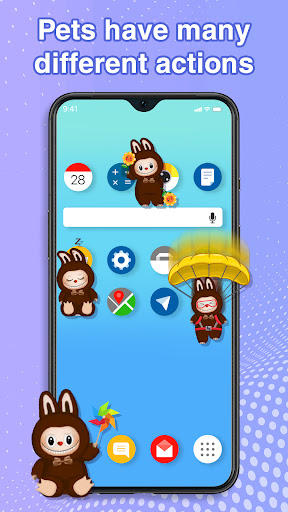 Shimeji Pet On Screen ekran görüntüsü