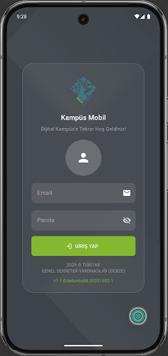 Kampüs Mobil ekran görüntüsü