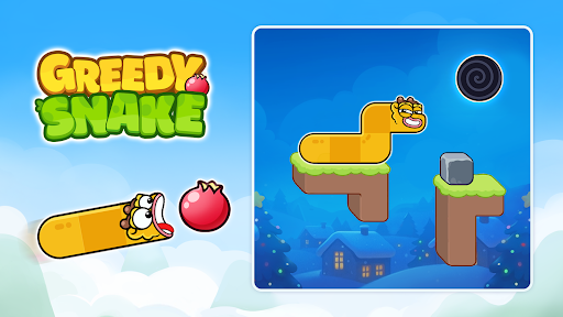 Greedy Snake: Eat the Apple ekran görüntüsü