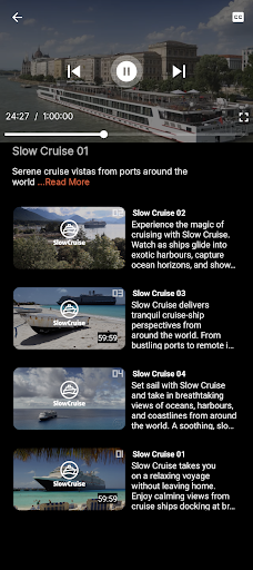 Slow Cruise TV ekran görüntüsü
