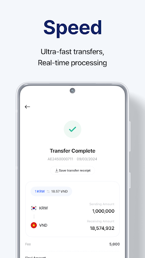 SentBe Global Money Transfer ekran görüntüsü