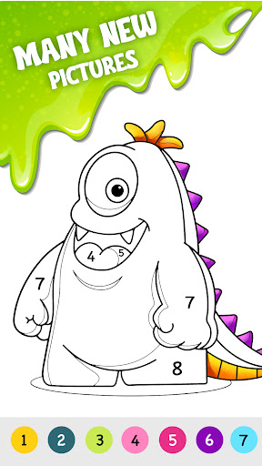 Coloring by Number: Halloween ekran görüntüsü