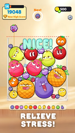 Happy Fruit: Merge Puzzle Game ekran görüntüsü