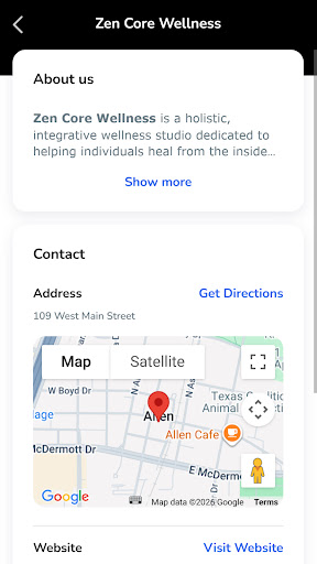 Zen Core Wellness ekran görüntüsü
