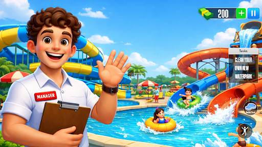 I Am Waterpark owner Simulator ekran görüntüsü