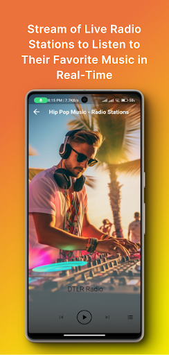 Hip Hop Radio - Rap Music MP3 ekran görüntüsü
