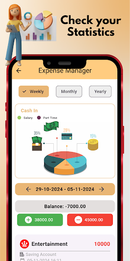 My Expense Manager and Tracker ekran görüntüsü