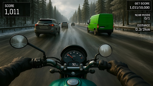 Real Moto Rider: Traffic Race ekran görüntüsü