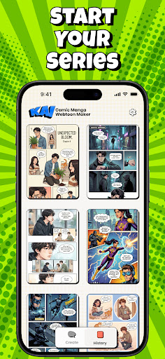 KAI: Comic Maker Manga, Manhwa ekran görüntüsü