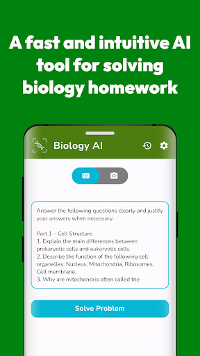 Biology Homework Helper AI ekran görüntüsü