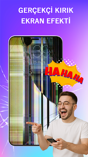 Broken Screen: Magic Wallpaper ekran görüntüsü