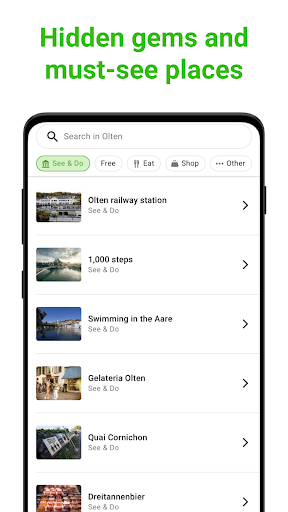 Olten Tour Guide:SmartGuide ekran görüntüsü