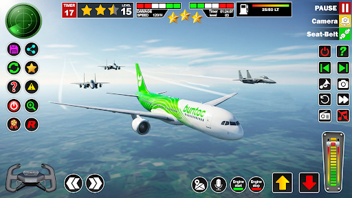 Plane Simulator Flight Game 3D ekran görüntüsü