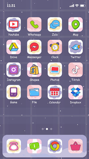 Wow Panda Theme - Icon Pack ekran görüntüsü