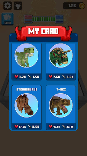 Dinosaur Merge: Block Fighting ekran görüntüsü