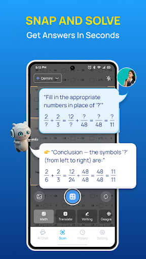EzMath: Chatbot and Math AI ekran görüntüsü
