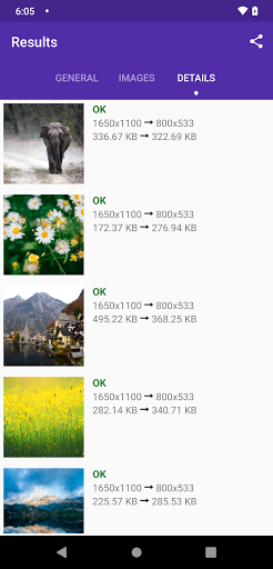 Photo resize ekran görüntüsü