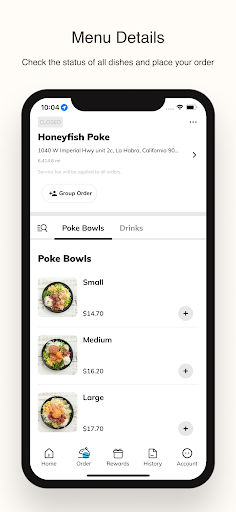 Honeyfish Poke ekran görüntüsü