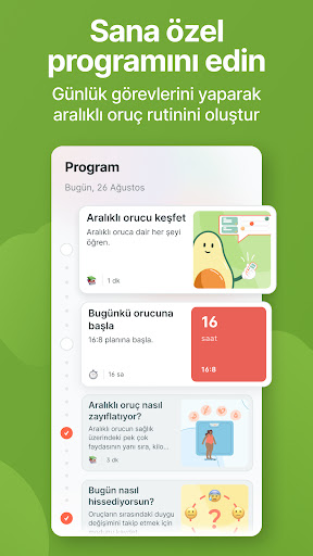 Kompanion: Aralıklı Oruç 168 ekran görüntüsü