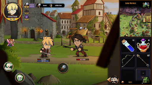 Hero Tale - Idle RPG ekran görüntüsü