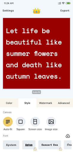 Txt2Img - Generate text cards  ekran görüntüsü
