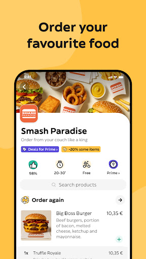 Glovo: Food & Grocery Delivery ekran görüntüsü