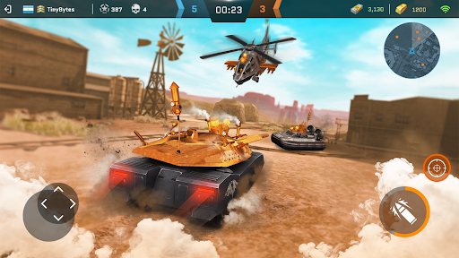 Massive Warfare: Tank Battles ekran görüntüsü