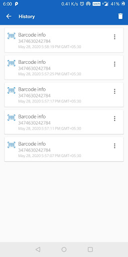 QScanner+: QR code & Barcode s ekran görüntüsü