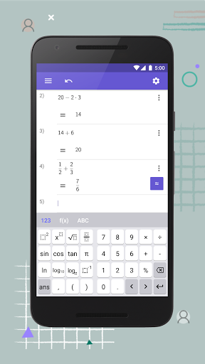 GeoGebra BilimselHesapMakinesi ekran görüntüsü